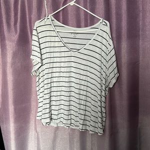 Rue 21 + striped tee 2X
